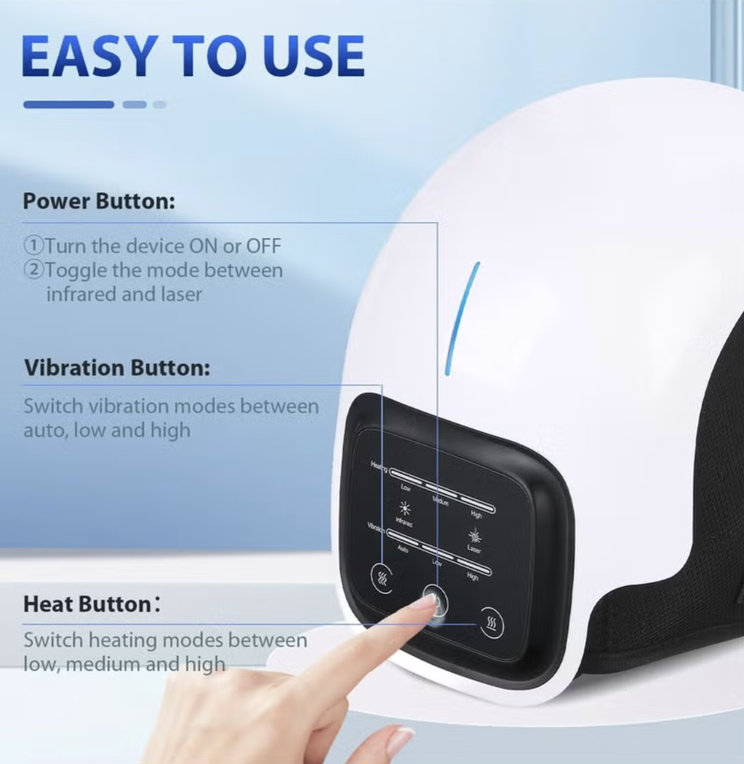 Electric Knee Massager with Heating and Vibration – Rechargeable Portable Knee Massager for Joint Pain, Injury Relief mobile detail 1