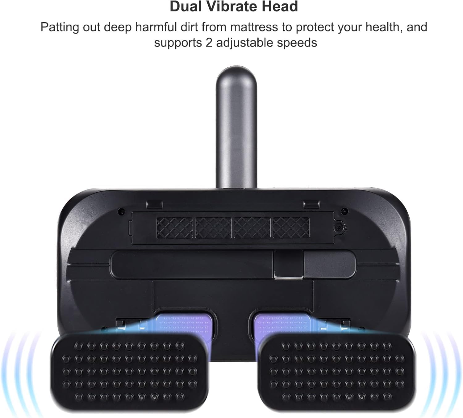 Compact Mattress Vacuum Cleaner – 100W Handheld Cordless with UV Light, 8000Pa Suction, and 250ml Dust Collection mobile detail 2